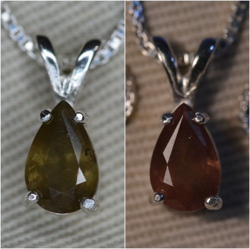 Certified color change garnet - certified,