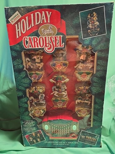 Christmas holiday carousel - mr,