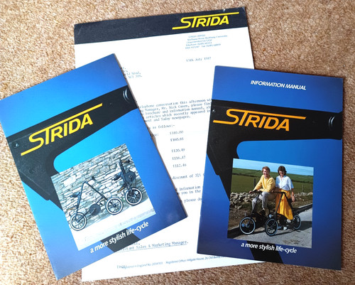 Rare strida iconic folding - iconic,