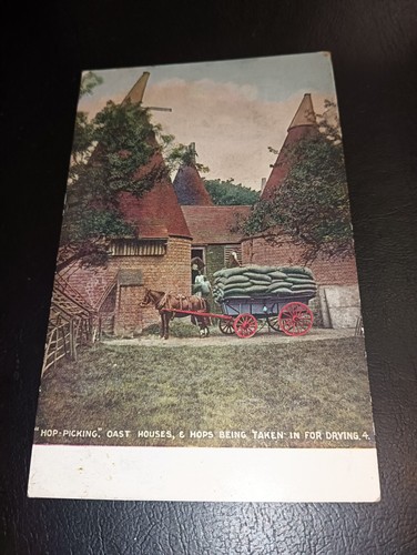 Oast houses hops - being, taken