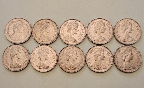 10x united kingdom coins - 10x,
