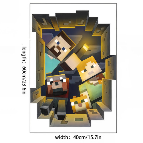 Minecraft block world - 3d,