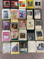 1970S 8 track tape cassettes x26
