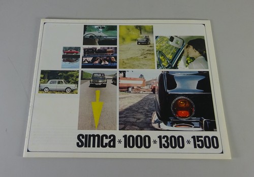 Brochure simca - brochure/brochure,