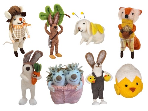 Bargain handmade felt animal - bargain,