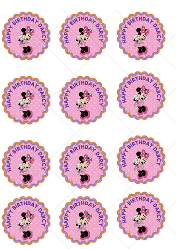 Personalised disney minnie - disney,