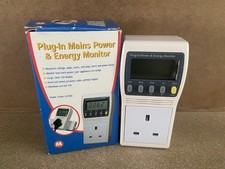 Prodigit Elctronics Plug-in Mains Power & Energy Monitor  230V 15A 50Hz Working