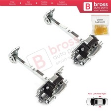 2X Rear Door Hinge Stop Check
