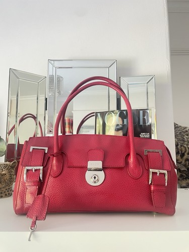 Ri2k red leather vintage - red,