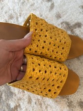 Zara Women's Shoes Size 5 Mustard Yellow