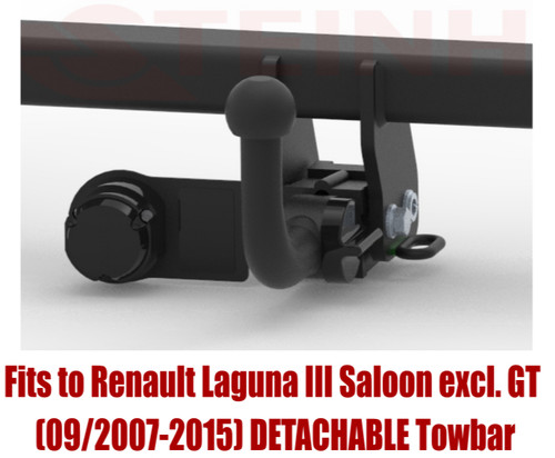 Detachable tow bar for - bar,
