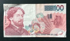 Belgian 100 francs - francs, 1996