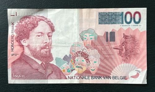 Belgian 100 francs - belgian, 1996