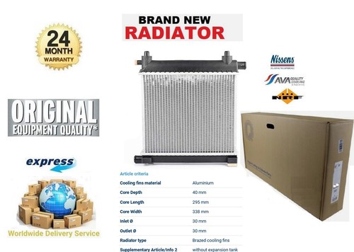 Radiator for mercedes - for,