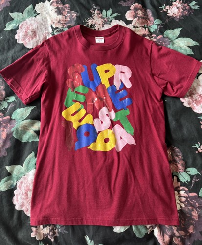 Supreme balloons tee - tee, cardinal