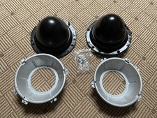 Original Pair of Jaguar XKE E-Type S1.5  S2 S3 Headlamp Bowl  and Seating JS384