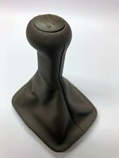 Brown Leather gear knob unit retrimming service for Porsche 924 944