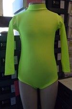 Flo yellow lycra turtle neck