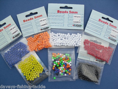 100 5mm rig beads - beads, for