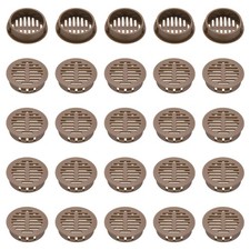 25pcs Round Cabinet Vent 1.38"