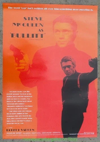 Rare bullitt steve mcqueen - rare,