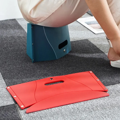 Portable folding step stool - folding,