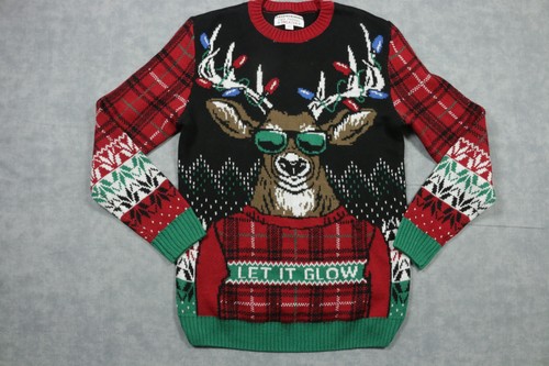 Ugly holiday sweater reindeer - ugly,