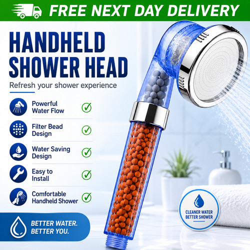 Hard water filter shower head - filter,