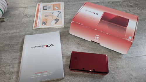 Nintendo 3ds metallic red - 3ds,