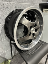 4x OZ VOLCANO 4 STUD 16" DEEP DISH ALLOY WHEELS  7.5 ET40 COLOUR SHADDOW CHROME