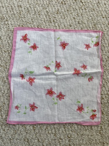 Vintage retro handkerchief - vintage,