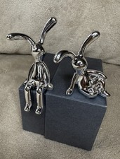 2 PCS Bunny Statue Home Decor-