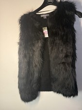 Primark Women's Black Faux Fur