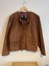 Vintage Sardar Soft Brown Leather Jacket - Size Small 19” Pit - Stunning! (C2)