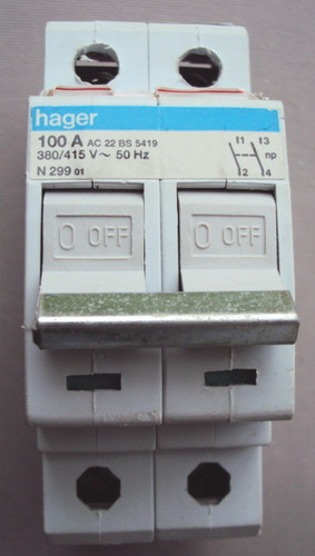 Hager n299 100a ac22 - n299, 01