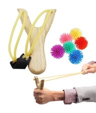 Wooden slingshot high - wooden,