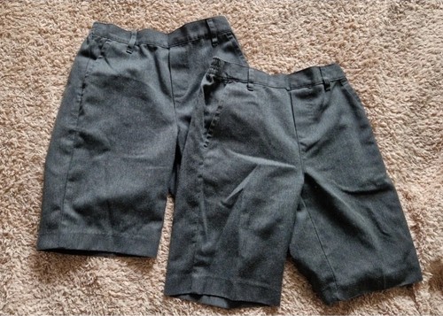 Boys school shorts grey - boys,