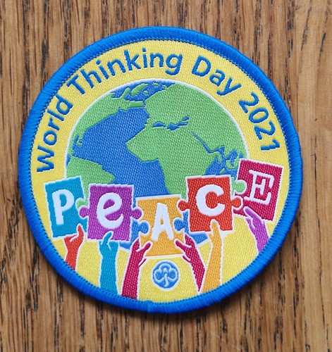 Girlguiding world thinking - thinking, day