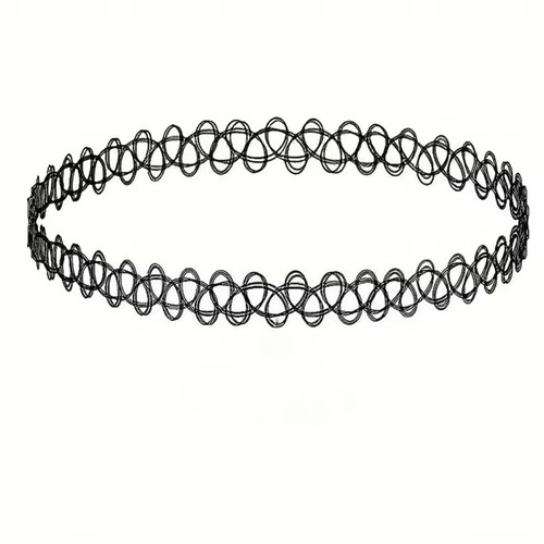 Vintage gothic black fishnet - gothic,