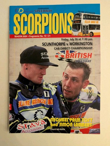 Speedway programme scunthorpe - speedway,