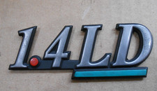 Classic Rover Metro Diesel 1.4LD Tailgate badge motif