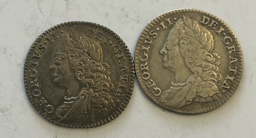 George 1757 1758 silver - ii, &