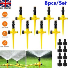 8Pc Garden Sprinkler for