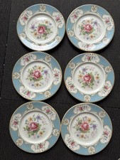 Myott Staffordshire Rose Blue