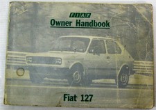 FIAT 127 Car Owners Handbook Dec 1979 #603.05.749 XII-1979