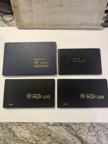 Vintage pilot logbook lot - logbook, 4
