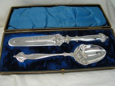 BOXED ART NOUVEAU SILVER