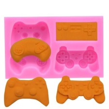 DIY Silicone Game Controller Fondant Cake Sugarcraft Mould Chocolate Baking Mold