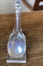 SILVER CADDY SPOON WITH