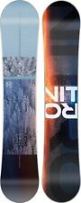 Nitro Prime View Flat Out Rocker Snowboard 159cm Wide (Blue/Black)